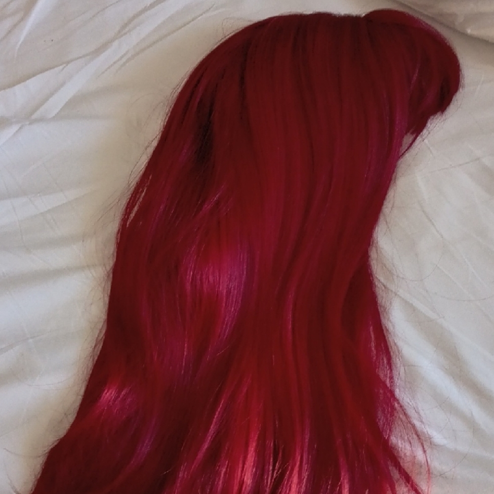 Vibrant Red Hair Extension